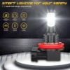 CHUSYYRAY For Ford Flex 2009-2019 White LED Headlight Hi-Lo Beam