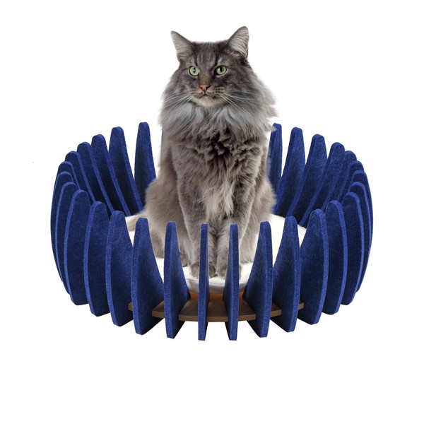 Cat Scratcher Bed (2 in 1), Felt Cat Scratchers Pad,