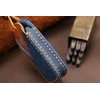 ontto Leather Key Fob Cover Keyring for Lexus IS200t IS250
