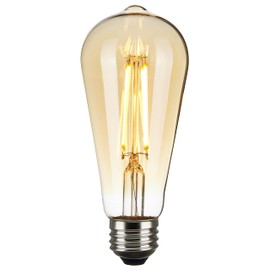 Satco S9579 Medium Light Bulb in Light Finish, 5.38 inches