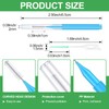 Zopeal 250 Pcs Interdental Brush for Braces Disposable Braces Flossers
