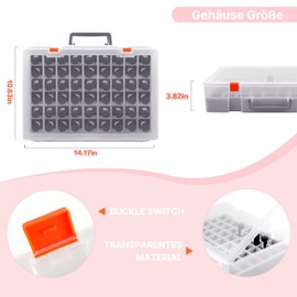 Universal Nagellack Halter & Organizer Enthält 54 Flaschen für Gellen, für Käfer, für Sally Hansen, für OPI, für Essie und andere Fingernagellack