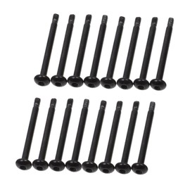 Alphacool NexXxos Fan Mounting Screw, M3 x 35mm, Black, 16-Pack