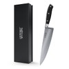 Yatoshi Black Chef Knife - Ultra Sharp High Carbon Stainless
