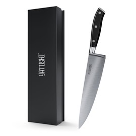 Yatoshi Black Chef Knife - Ultra Sharp High Carbon Stainless Steel