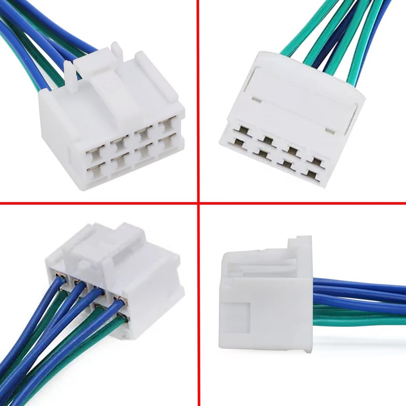 Micarun 8 Wires HVAC A/C Climate Control Panel Connector Wiring
