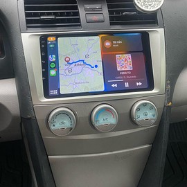 Podofo For 2007-2011 TOYOTA CAMRY Android 13 CarPlay Car Stereo Radio GPS Navi WiFi BT