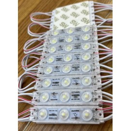White Super bright IP66 Waterproof 1.5W SMD White/Red LED Module Light Lamp DC 12V USA - 200PCS 104FT, cool white
