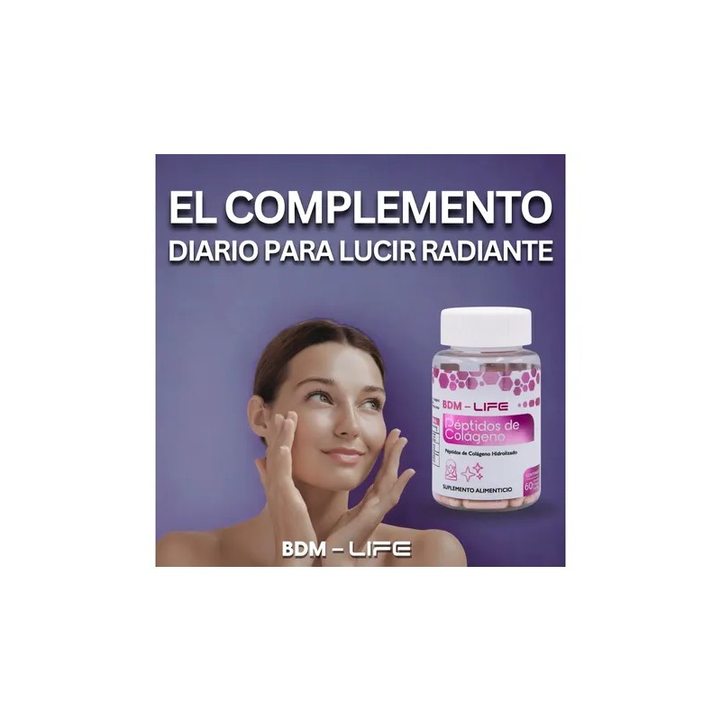 Suplemento Alimenticio Péptidos De Colágeno Bdm Lab