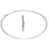 2 Meters Steel Brake Cable with 9pcs Repair Nipples Accessories