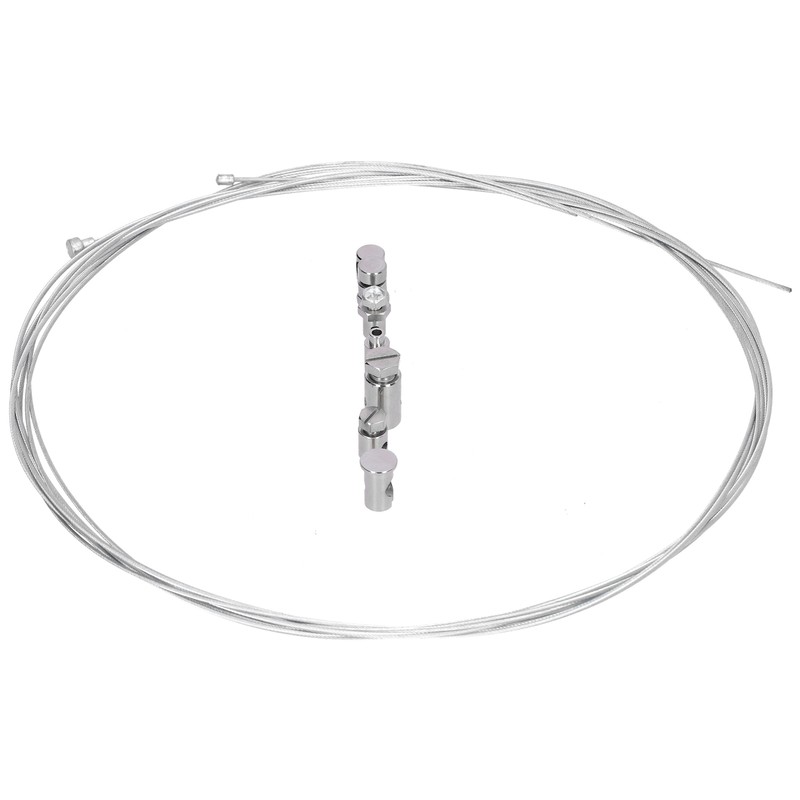 2 Meters Steel Brake Cable with 9pcs Repair Nipples Accessories