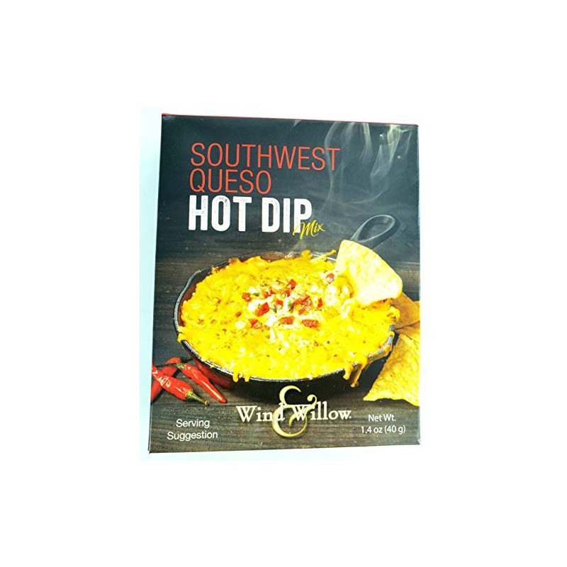 Wind and Willow Southwest Queso Hot Dip Mix - 1.4