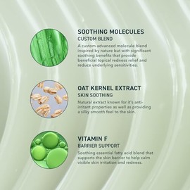 Suero Calmante para la Piel que Reduce la Irritación de la Moléculas Calmantes de Árnica, Avena y Vitamina F, 1 Onza Líquida, Prequel, SKIN_SERUM, Pre
