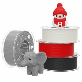 Creality Creality RFID Filament Hyper PLA 4KG, 2025 Latest Batch for K2 Plus Combo, High Speed 3D Printer Filament PLA 30-600mm/s, Hyper RFID Filament Support CFS, Fits for Most 3D Printers