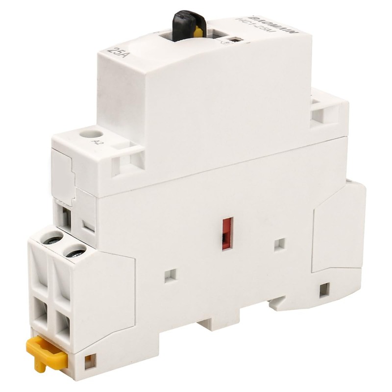 Baomain 220V AC 2-Pole Contactor, 25A 1NO1NC Normally Open +