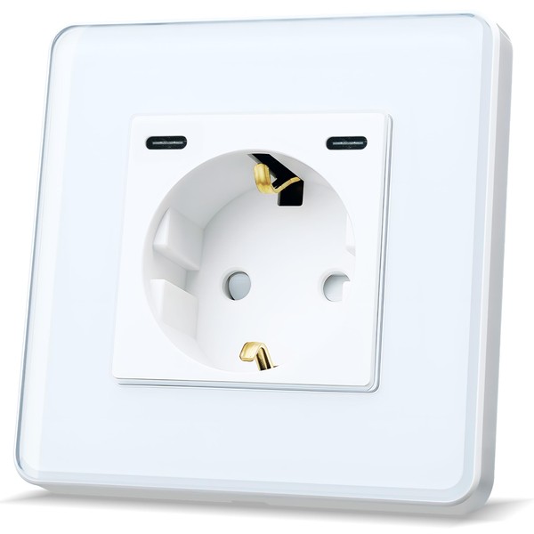 TAWOIA Schuko Socket with 20 W (Max 4 A) Type