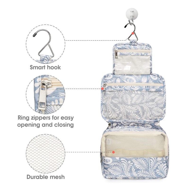 Travel Hanging Toiletry Wash Bag Makeup Cosmetic Organizer for Women