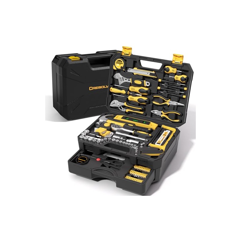 328 Piece Tool Kit for Home,Hand Repair Tool Set,Toolbox Storage