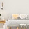 Uposao 40 x 50 cm Heart Cushion Cuddly Plush Heart