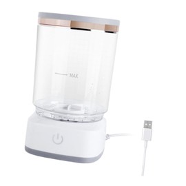 perfeclan Elektrischer Make-up-, Waschwerkzeug für die Pinselreinigung, automatisch, USB-betriebene Pinselreinigungs- und Trocknungsmaschine für