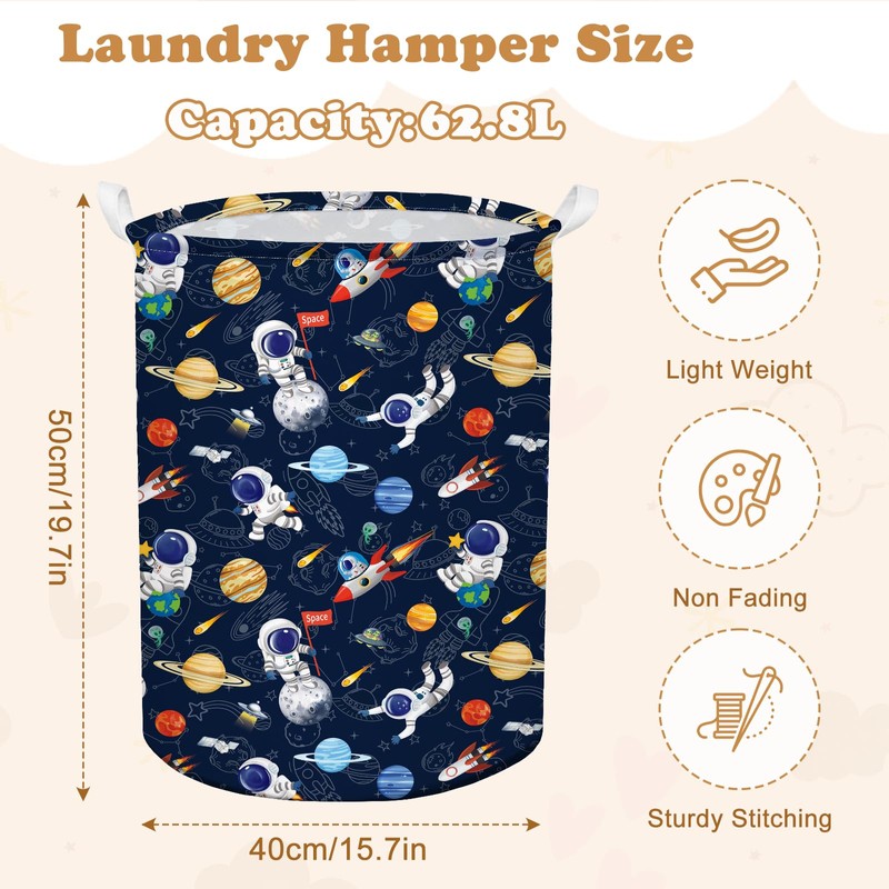 Laundry Basket Collapsible Laundry Hamper Storage Baskets Bins with Handle
