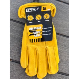 Mens Leather Work Gloves 900 Medium Deerskin Leather Gloves for Men for Work Gardening Gloves Men Work Gloves Women Working