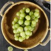 DECRAFTS Rattan Round Fruit Basket for Table Wicker Bread Tray