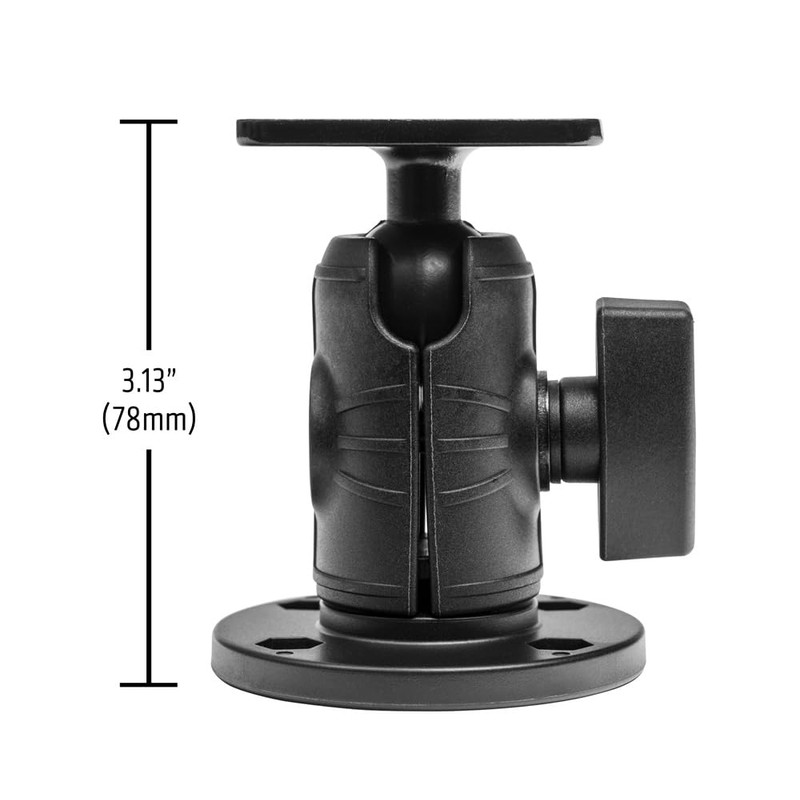 ARKON Mounts Metal AMPS Mounting Pattern with 0CT0 Round Drill-Base