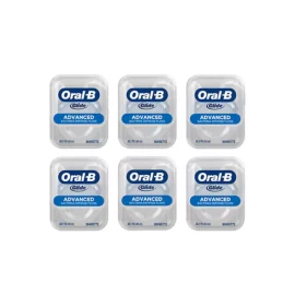 Oral-B Glide Advanced Bacteria Defense Floss 48.1 Yards - 6 Pack