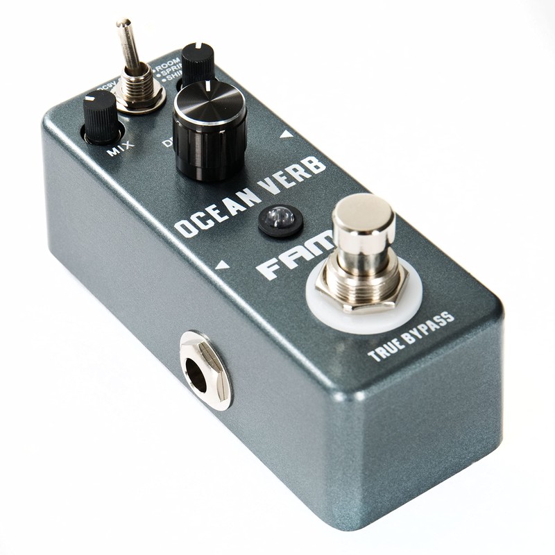 Fame Ocean Verb, Reverb Effect for Guitars, 3 Hall Effect