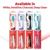 Colgate 360 Optic White Whitening Toothbrush, Adult Soft Toothbrush with