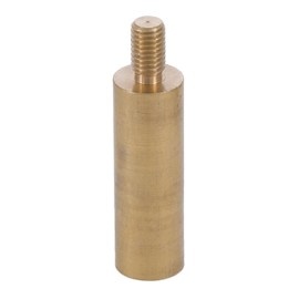 B&P Lamp® 1 Inch Smooth Brass Shade Riser 1/4-27F