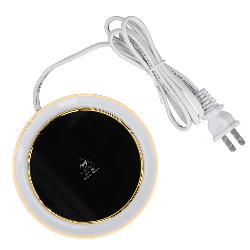 Electric Cup Warmer Constant Temperature 2 Modes LED Light Desk
