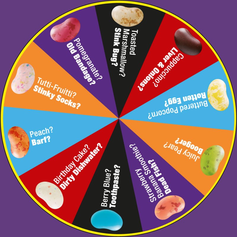 Jelly Belly BeanBoozled Spinner Tin, 4th Edition