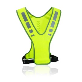Reflective Vest, Reflective Safety Vest, Reflective Vest, Bicycle Reflective Vest, Flexible Adjustable Safety Vest, Lightweight High Visibility Reflective Vest for Jogging, Cycling, Hiking