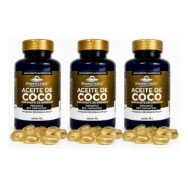 Capsulas De Aceite De Coco Con Aceite De Oregano 60 Cápsulas                                                                                          