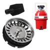 Waste Disposal Strainer and Plug, Waste Disposal Splash Guard and