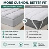Extra Thick 1000GSM Cooling Mattress Pad, Deep Pocket Topper
