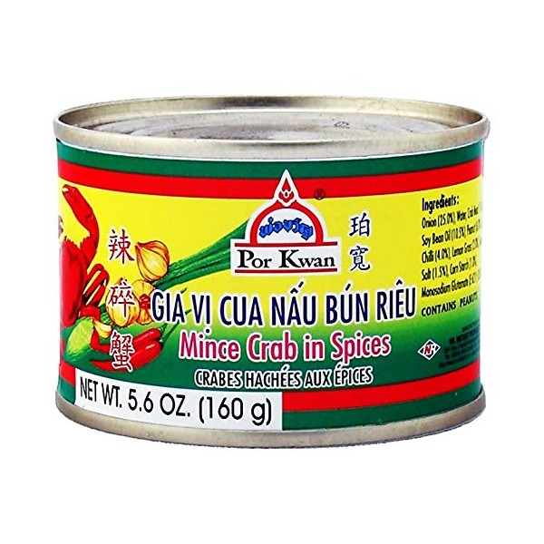 Mince Crab in Spices - 5.6oz [Pack of 6]