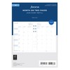 Filofax Personal Organizer Refill, Starts January 2026, A5 Monthly, White,