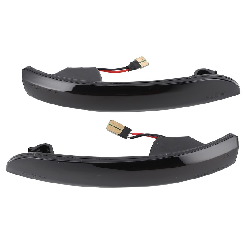 Pair Rear View Mirror Lamps Set LED Turning Signal Dynamic