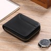 Wallets for Men Genuine Leather Wallet RFID Zip Around Bifold