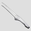 JQ Premium camping tongs silver meat tweezers meat tongs chopsticks stainless steel / 캠핑 고급집게 실버 고기 핀셋 고기집게 젓가락 스텐