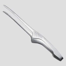JQ Premium camping tongs silver meat tweezers meat tongs chopsticks stainless steel / 캠핑 고급집게 실버 고기 핀셋 고기집게 젓가락 스텐