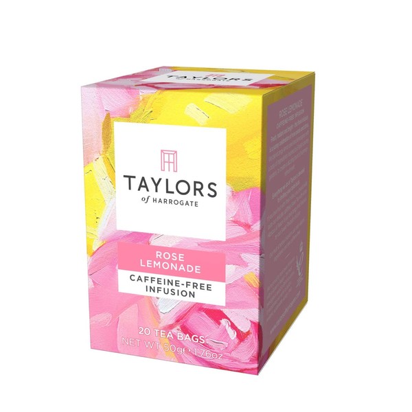 Taylors of Harrogate Rose Lemonade Infusion, 20 Teabags