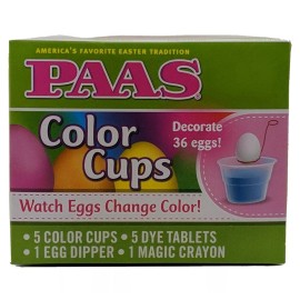 Paas Easter Egg Coloring Cup Kits - 3 Pack