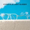 Cyxus Retro Aviator Blue Light Blocking Glasses for Women Men