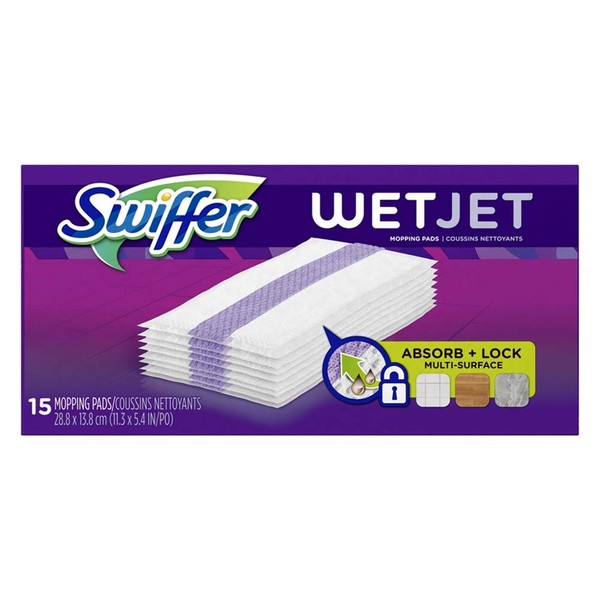 Mop Pad Wetjet 15pk