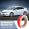 ACROPIX Universal 2.5cm x 10m Red Car Reflective Sticker Reflective