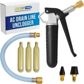 AC Drain Line Cleaner Tool & Leak Sealant Injector | Pro Grade Reinforced Injection Gun | Condensate Line Co2 Drain Gun